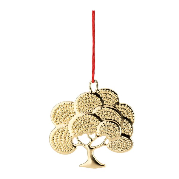 Rosendahl Karen Blixen ornament 6,5 cm Karen-s oak gull