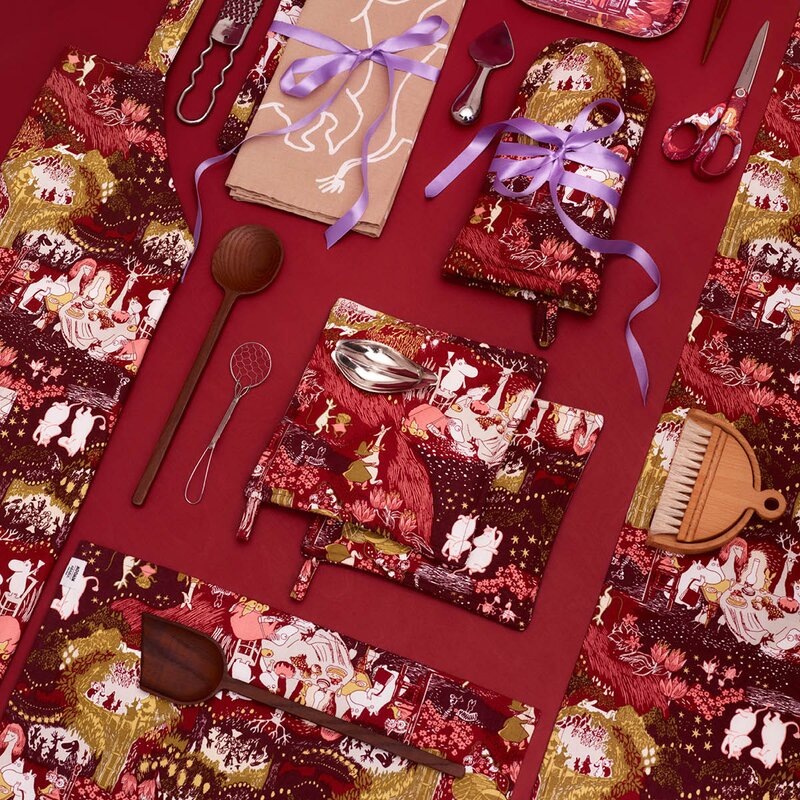 MoominArabia Mummi gryteklut 22x22 cm 2 stk Festlige stunder