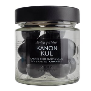 Cemo Kanon Kul lakriskuler med melkesjokolade