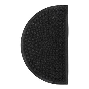 House Doctor Entry dørmatte halvmåne 75x45 svart