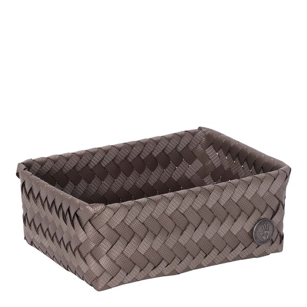 Handed By Fit liten oppbevaringskurv 18x12x7 cm taupe