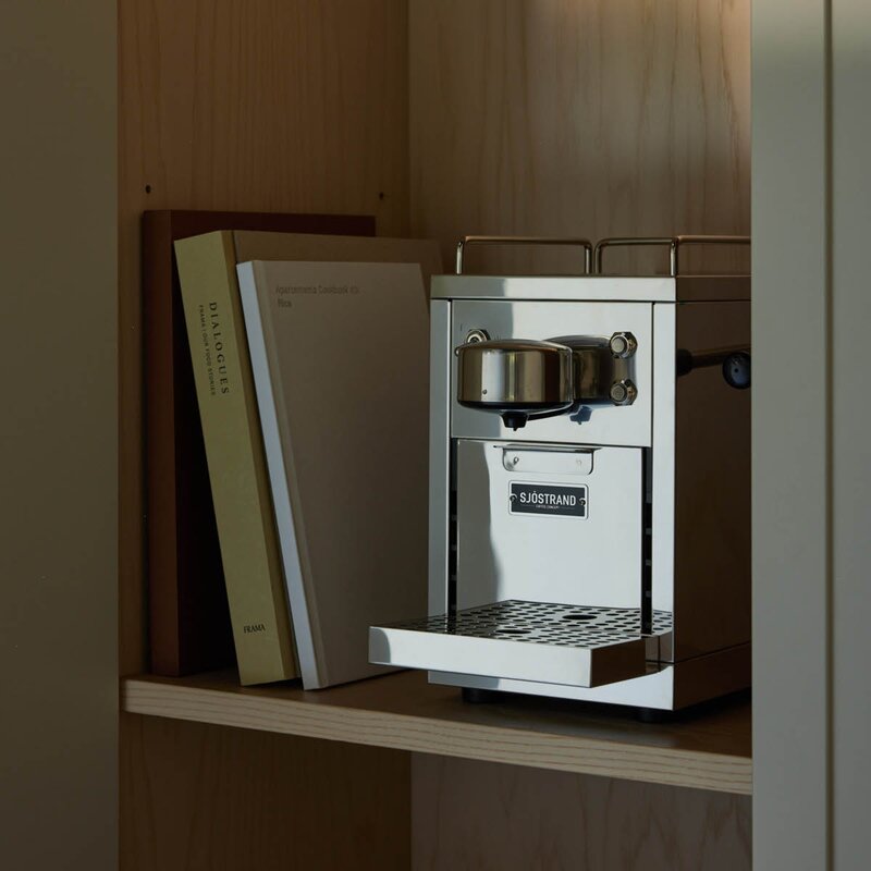 Sjöstrand The Original 2.0 kaffe kapselmaskin 1,2L stål