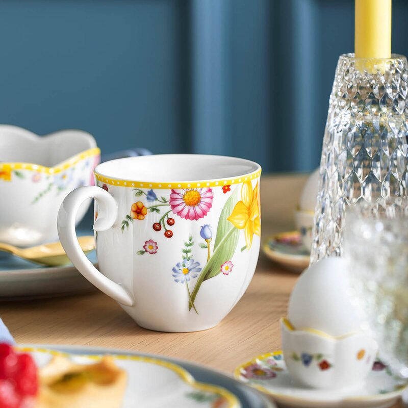 Villeroy & Boch Spring Awakening frokostsett 6 deler flerfarget