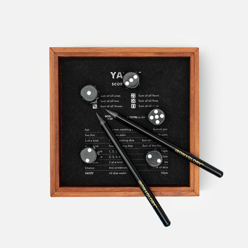 Iron & Glory Yatzy 14 cm tre