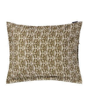 Lexington Putetrekk 50x70 cm bomullssateng ornament olive/white