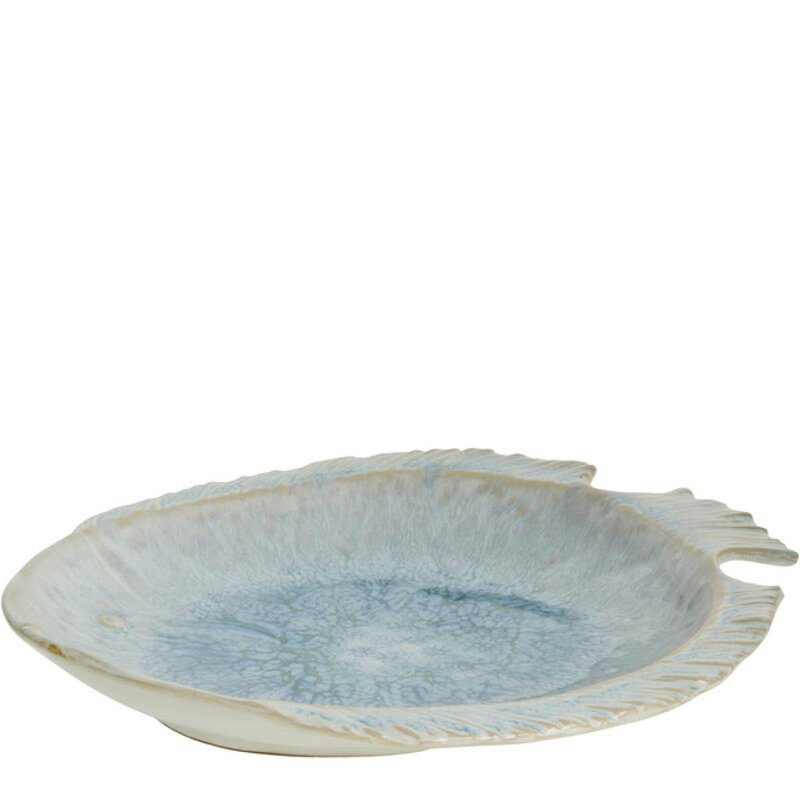 Lene Bjerre Marinelle serveringsfat fisk 30 cm blå