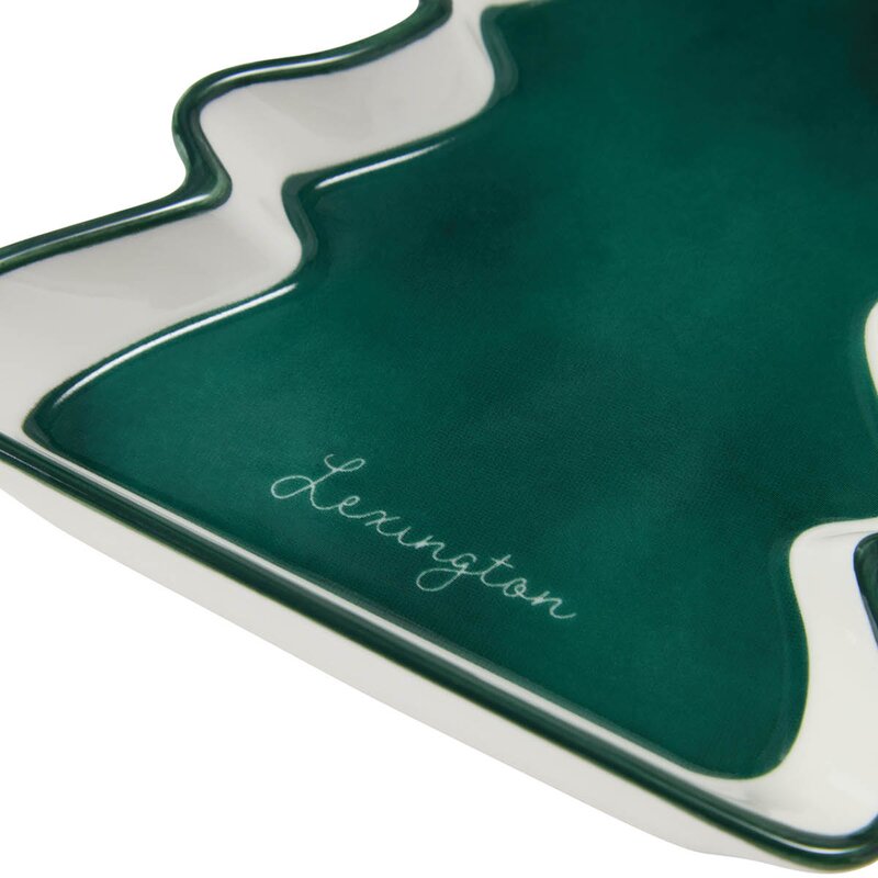 Lexington Tree lite fat 13x16 cm grønn/hvit