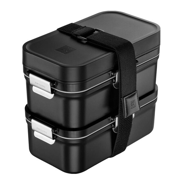 Zwilling Fresh & Save Bento matboks 2 deler 20,7x12,3 cm svart