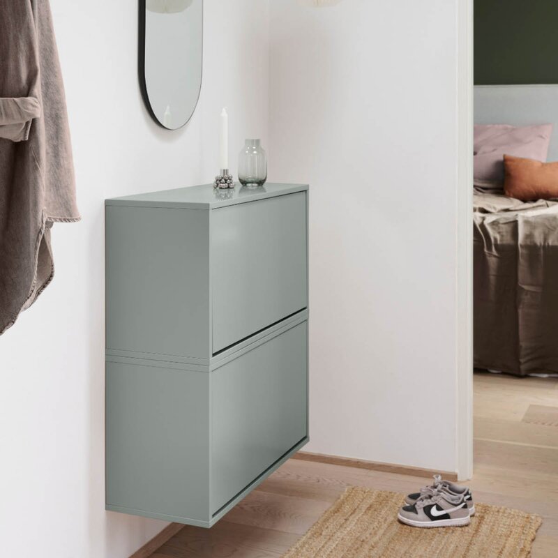 ReCollector Skoboks 70x30x40 cm Iron Blue