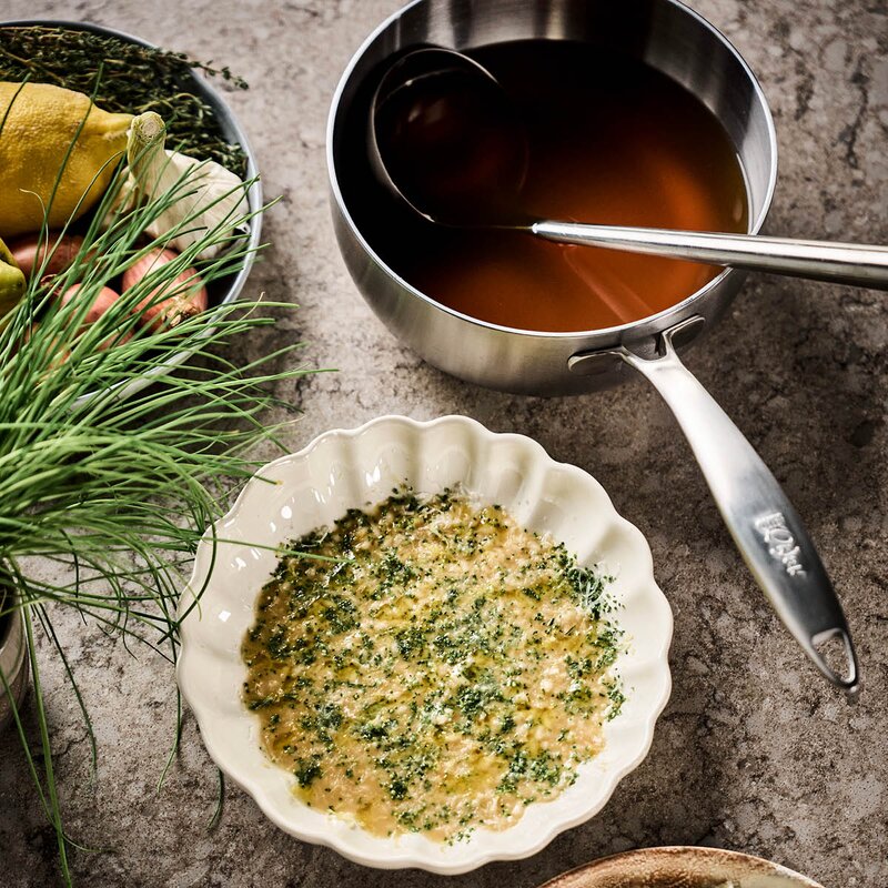 Modern House Chef Ørjan gryte 2,4L børstet stål