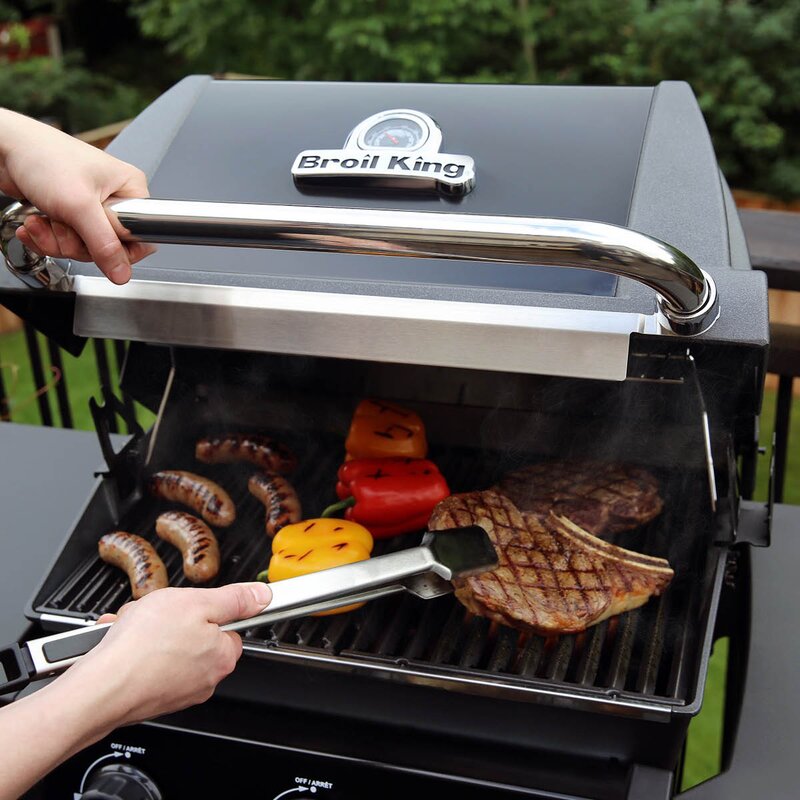 Broil King Royal 390 Shadow gassgrill med rotisseri og sidebrenner