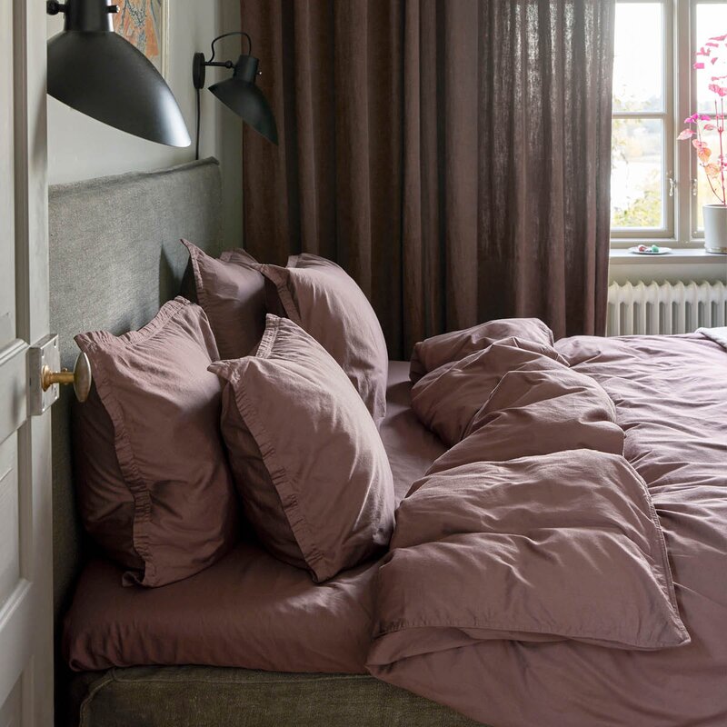 Himla Soul dynetrekk 140x220 cm maroon