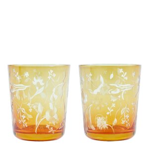 Pols Potten Rijksmuseum drikkeglass 9,5x8,5c 2s gul