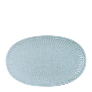 GreenGate Everyday Alice kjeksfat 14,5x23 cm ice blue