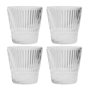 House Doctor Vannglass 25 cl 4 stk klar