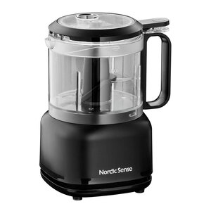 Nordic Sense Minihakker 0,5L 250W matt svart