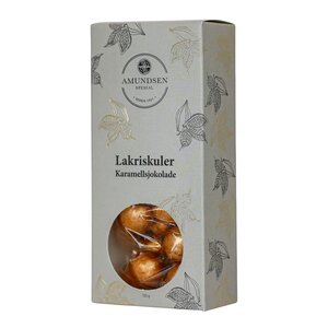 Amundsen Spesial Lakriskuler 130 g karamellsjokolade
