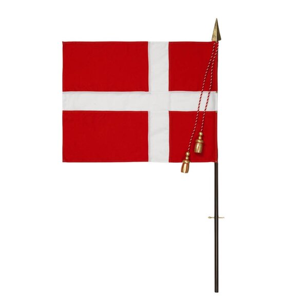 Kay Bojesen Reservedel flaggstang med flagga til stor fanebærer (39002)