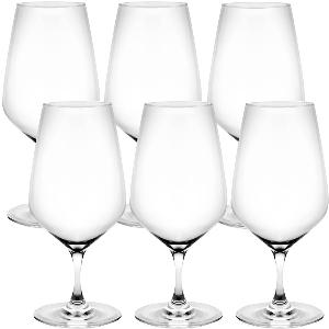 Holmegaard Cabernet ølglass 64 cl 6 stk