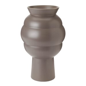 Knabstrup Keramik Tortus Archie vase No4 37 cm dark grey