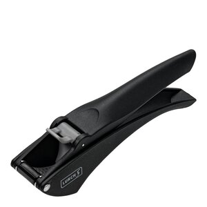 Lurch Hvitløkspresse med avskrapningsbøyle 17,5 cm svart