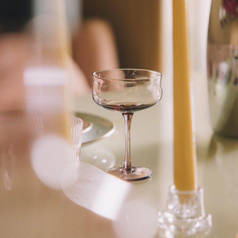 Paveau Swirl Coupe-cocktail glass 26 cl 2 stk Glow