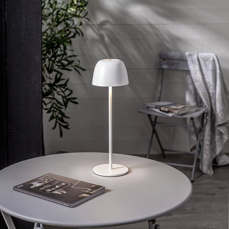 Star Trading Ronda bordlampe 803-19 34,5 cm hvit