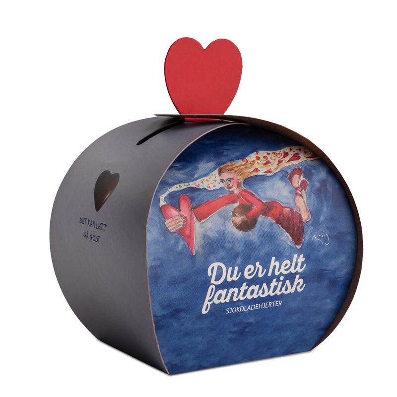 Cemo Du er helt fantastisk hjertesjokolade
