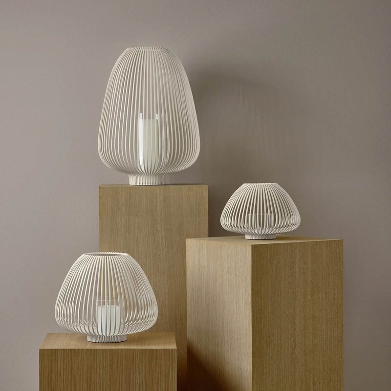 Blomus Lyva lanterne 45 cm beige