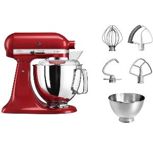 KitchenAid Artisan kjøkkenmaskin 5KSM175PSEER 4,8L empire red