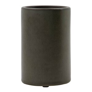 Meraki Datura oppbevaringskrukke 8x12 cm mørk grå