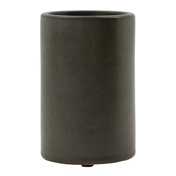Meraki Datura oppbevaringskrukke 8x12 cm mørk grå