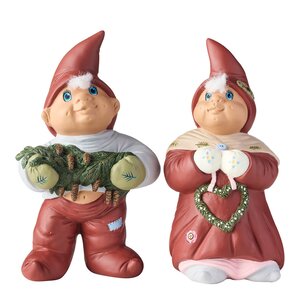 Klarborg Nissepar Torben & Agnethe 13,7 cm årsnisse 2026