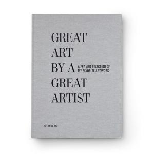 Printworks Frame bok great art grå
