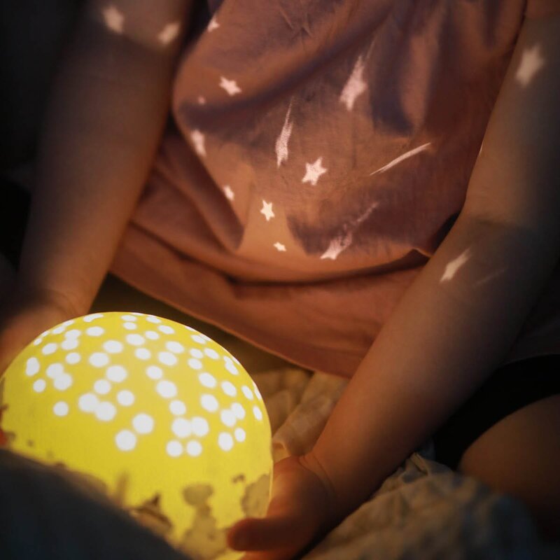 Rätt Start Mummi nattlys med stjernehimmel og musikk