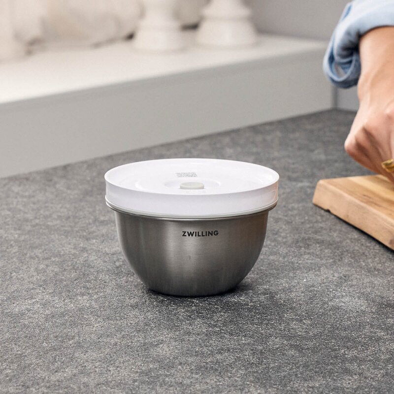 Zwilling Fresh & Save vakuumskål i rustfritt stål med lokk 0,3L 12 cm