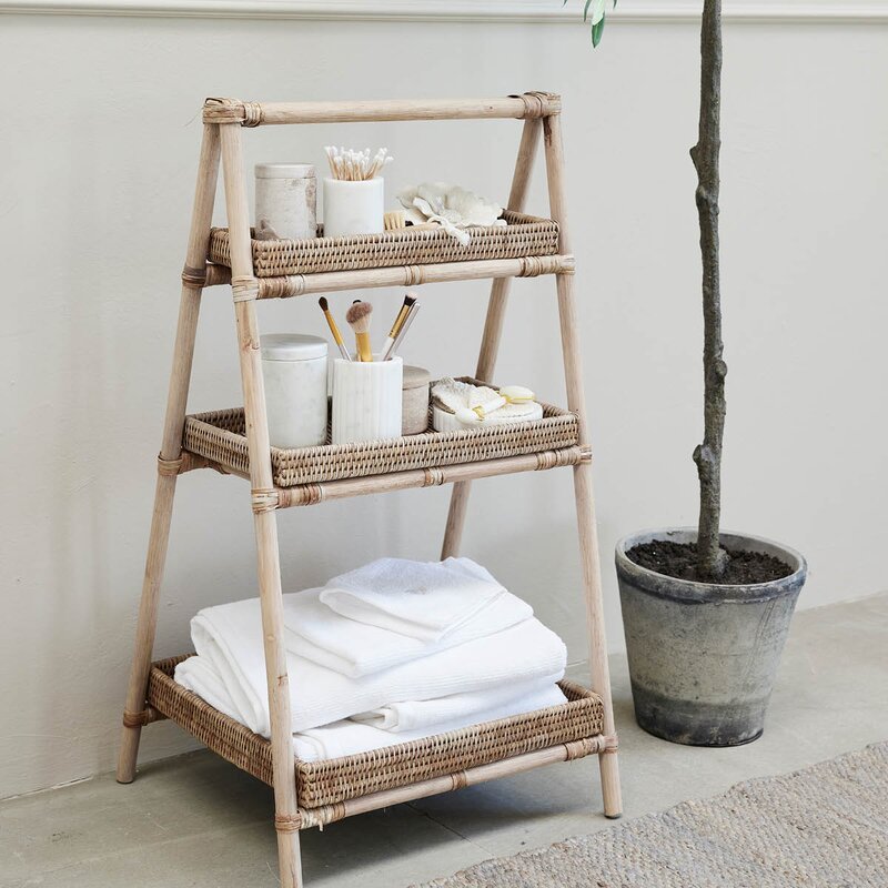 Lene Bjerre Molli gjestehåndkle 50x30 cm hvit