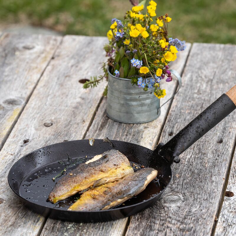 Hällmark of Sweden Stekepanne 21 cm svart