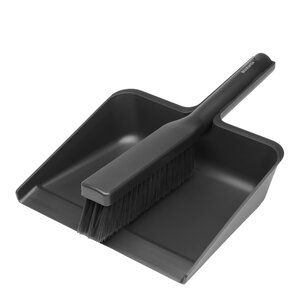 Brabantia Kost og feiebrett mørk grå