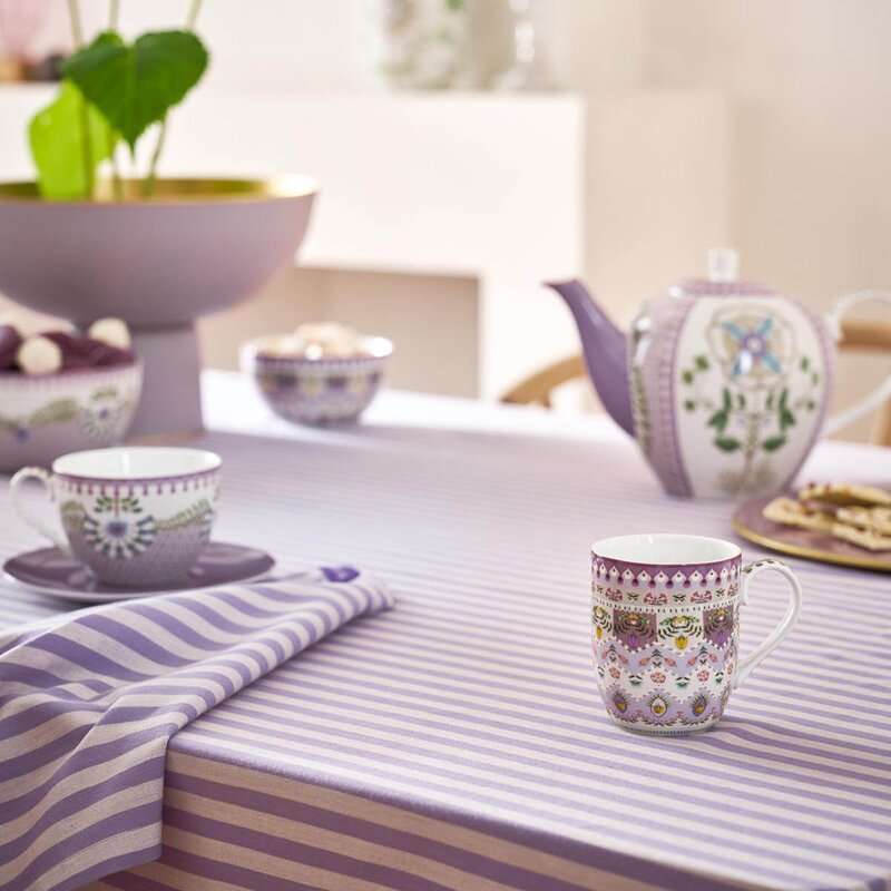 Pip Studio Lily & Lotus Moon Delight krus liten 14,5 cl multi 