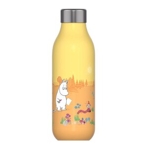 Les Artistes Bottle Up Mummi termoflaske 0,5L Moomin and flowers