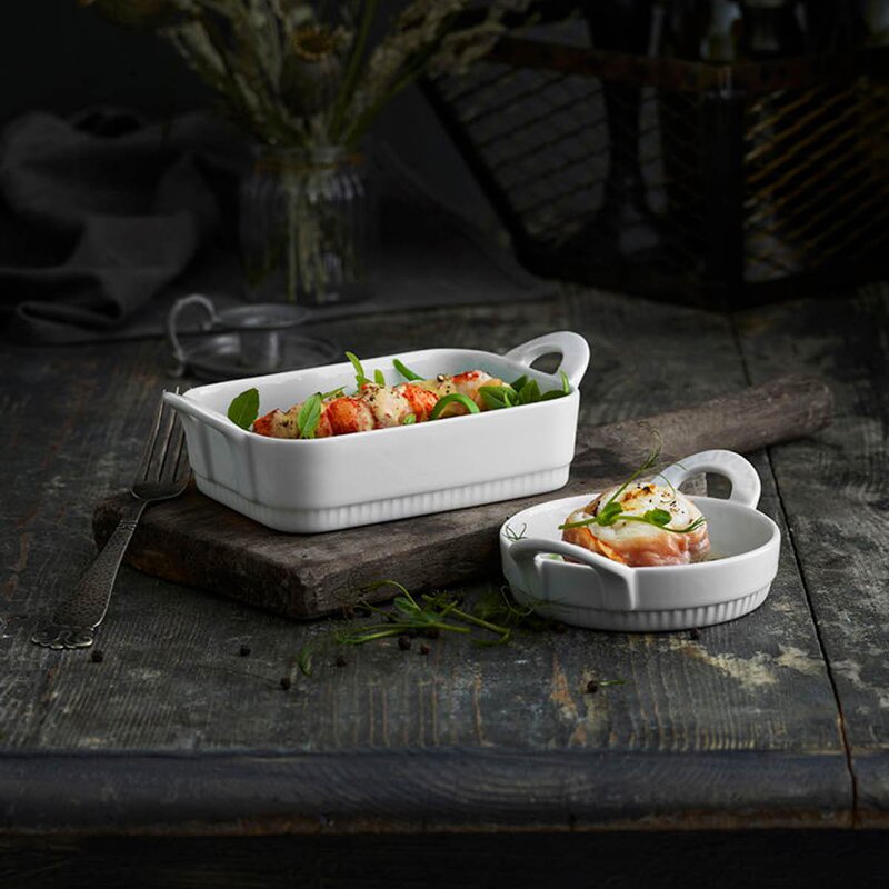 Pillivuyt Toulouse ildfast porsjonsform 12 cm/15 cl hvit