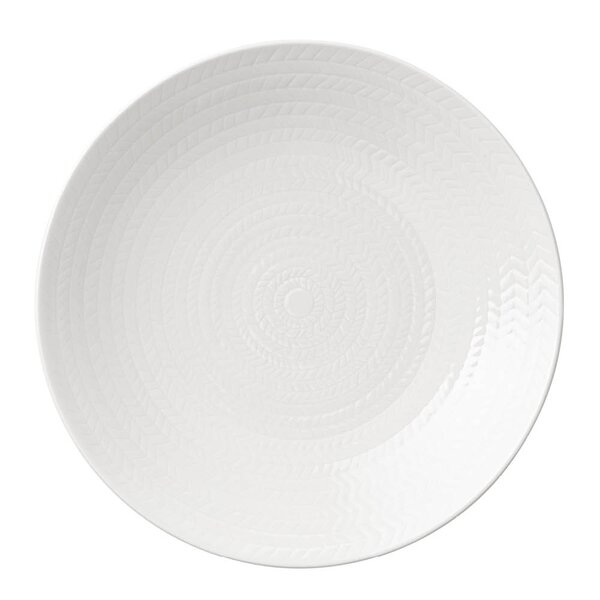 Rörstrand Blå Eld tallerken 19 cm hvit