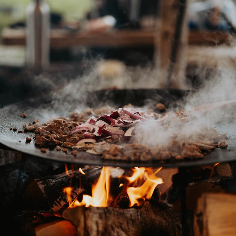 Hällmark of Sweden Stekehelle 48 cm svart