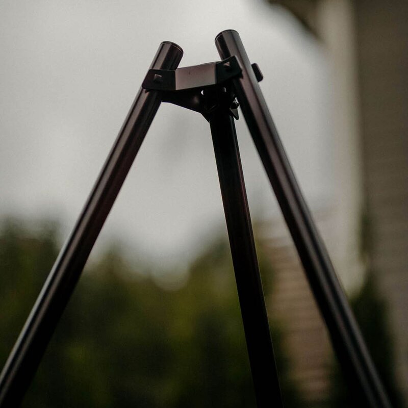 Espegard Lun 60 bålpanne svart