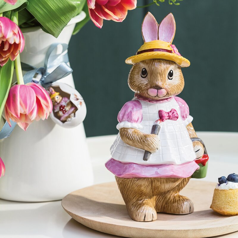 Villeroy & Boch Bunny Tales Anna kaninfigur 22 cm