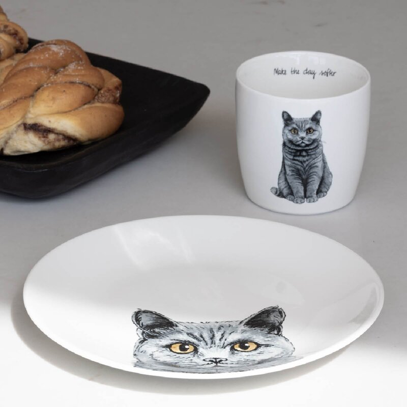 Sögne Home Moments of calm krus 30 cl katt