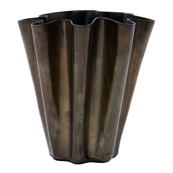 House Doctor Flood vase 12,5 cm antikk brun