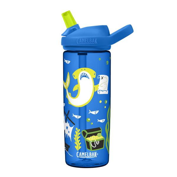 Camelbak Eddy+ kids drikkeflaske 0,6L skattejakt hai