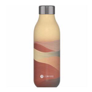 Les Artistes Bottle Up Design termoflaske 0,5L mønster oransje/multi